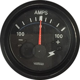 [16210965] AMPERIMETRO 100-100 52MM ARO NEGRO