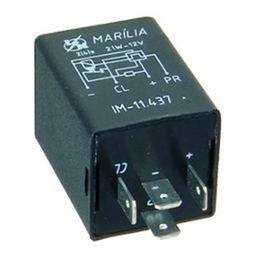 [13IM11437] FLASHER ELECT 4P 12V 2(4) 21W FIAT