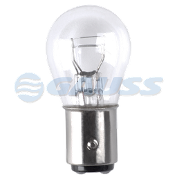 [28GL1176A] BOMBILLO MINIATURA 1176 BA15D P21W 24V 21W LUZ TECHO AMBAR STD CAJA X 10 1987302532 7537 GL1176A 13405