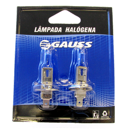 [28GL56] BOMBILLO HALOGENO H1 P14.5S 12V 100W FARO MAXLIGHT 110% MAS LUZ 5000K LUJO DUOPACK 62200CBA GL56