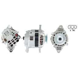 [3896.314.258] ALTERNADOR DAEWOO MATIZ LABO CHEVROLET SPARK MV 12V 65AMP POLEA SENCILLA EN V TIPO MANDO