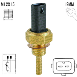 [46R4221] SENSOR TEMPERATURA REFRIGERANTE (ECT) CHEVROLET ONIX 1.4L COBALT 1 8L