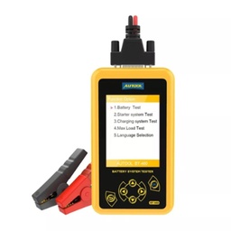 [04BT460] ANALIZADOR/PROBADOR DE BATERIAS BT460 CON PANTALLA DE COLOR, 12V/24V (PRUEBAS DE ARRANQUE Y CARGA SIN IMPRESORA) MOTOCICLETA , VEHICULO, CAMIÓN Y MÁS