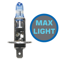 [28GL120] BOMBILLO HALOGENO H1 P14.5S 12V 55W FARO MAXLIGHT PERFORMANCE 110% MAS LUZ 40M20% LUMINOSIDAD LUJO DUOPACK 1987301105 64150NBU