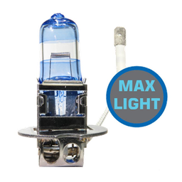 [28GL121] BOMBILLO HALOGENO H3 PK22S 12V 55W FARO MAXLIGHT PERFORMANCE 110% MAS LUZ 40M + 20% LUMINOSIDAD PREMIUM DUOPACK 64151NBU